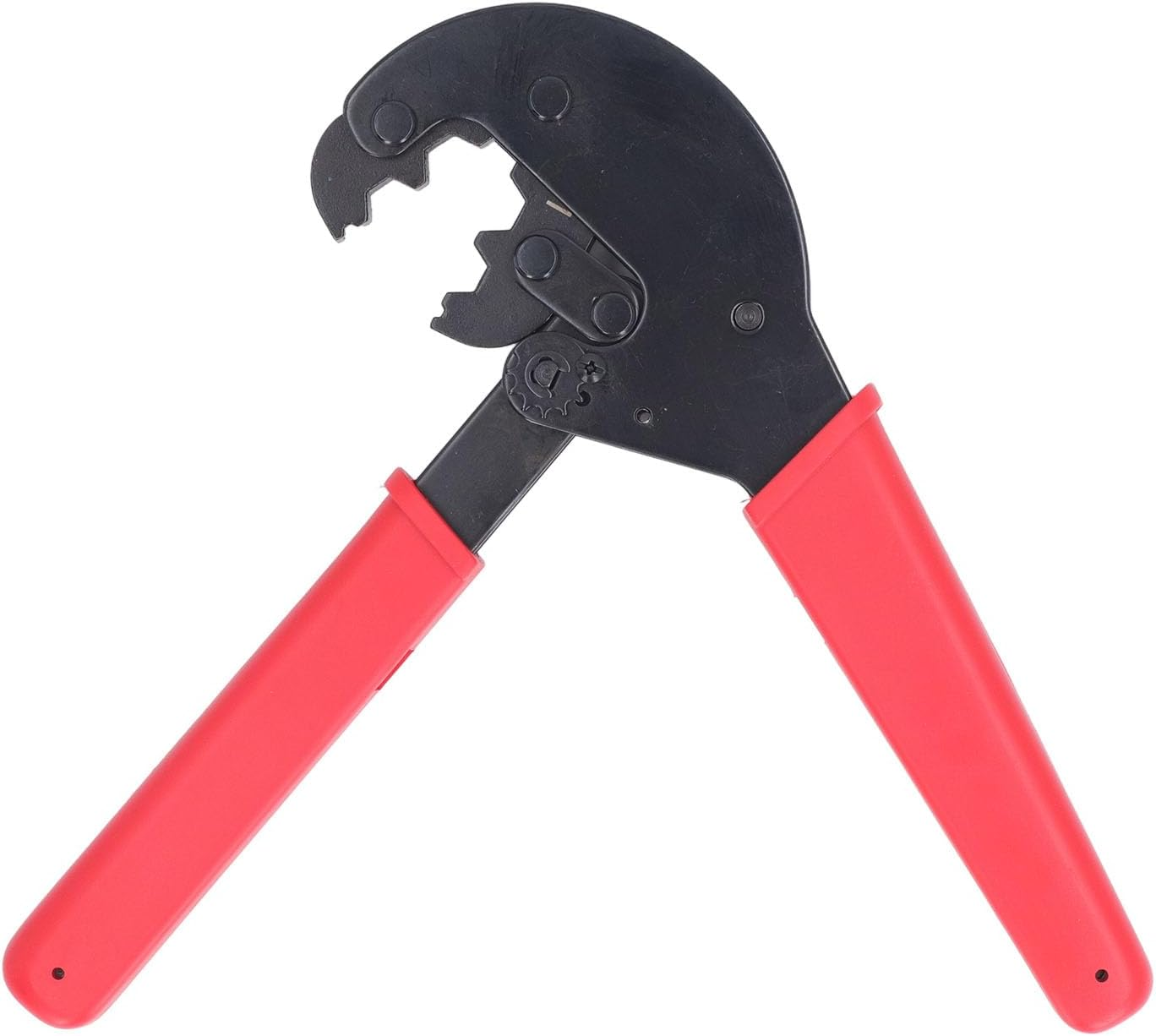 9 Inch Coax Crimping Tool,0.1In 0.359In 0.406In Accurate Hex Coax Cable Crimper Wire Crimping Tool Coaxial Compression Tool Hex Crimp Tool for F 59 image number 2