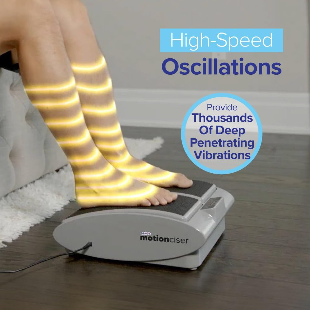 Dr Ho'S Motionciser Passive Exercise Machine with Massage & Soothing Heat, Walking Simulator, Helps Mobility and Strengthen Muscles, 10 Speeds, Wireless Remote image number 6