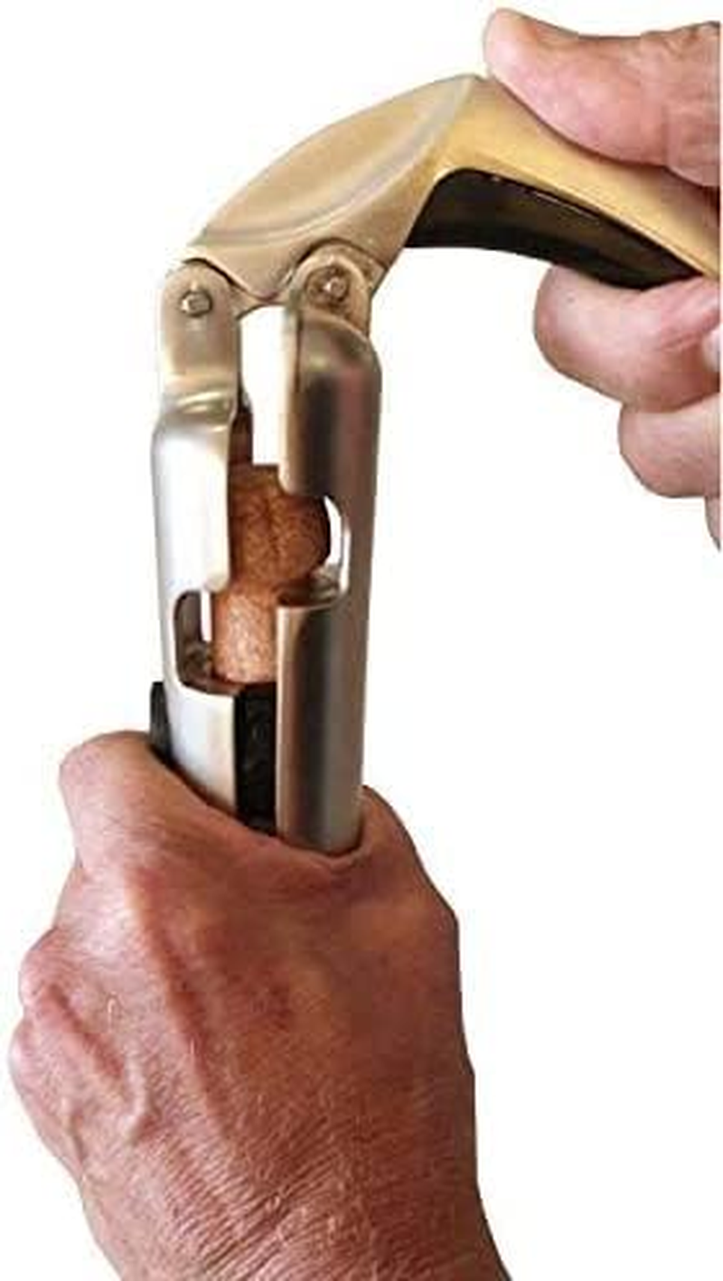 Champagne Bottle Opener Sparkling Wine Cork Puller Best Birthday or Christmas image number 3