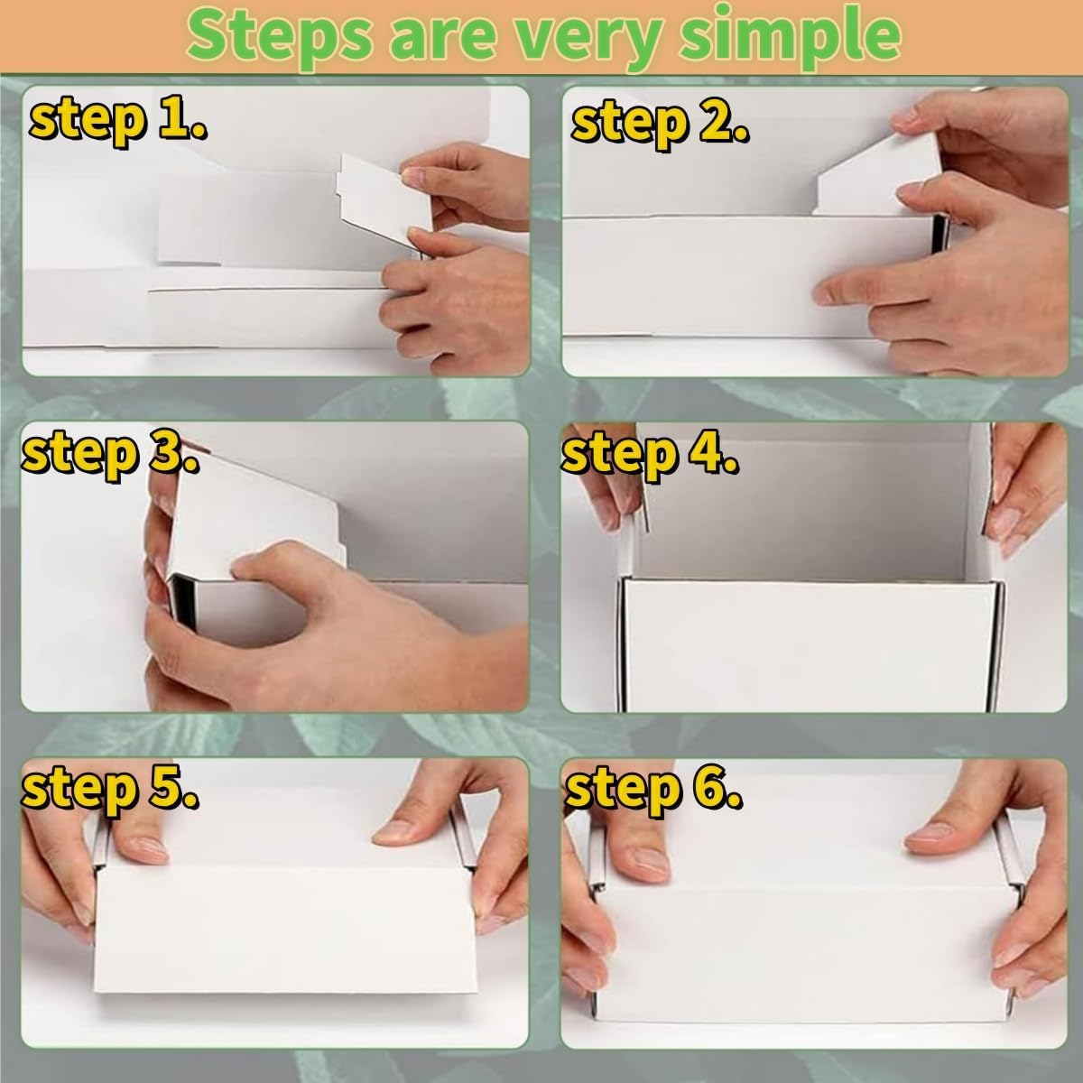 HIDOSNG White Corrugated Cardboard Shipping Boxes, 150X100X40Mm Mailing Cardboard Shipping Packaging Boxes for Small Business, Packing, Mailing, Storing, Posting (25PCS) image number 2