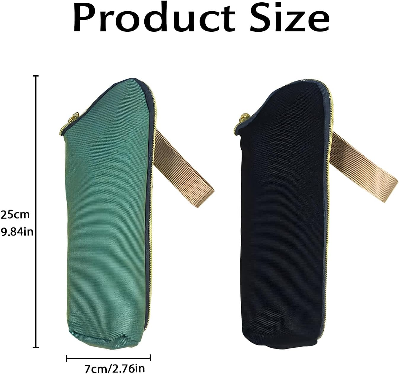 2Pcs Insulated Baby Bottle Tote Bags - Baby Bottle Warmer Bag & Breastmilk Cooler Bag | Leakproof Feeding Bottle Bag for Daycare, Travel, Stroller | Durable Waterproof Design with Hanging Clip