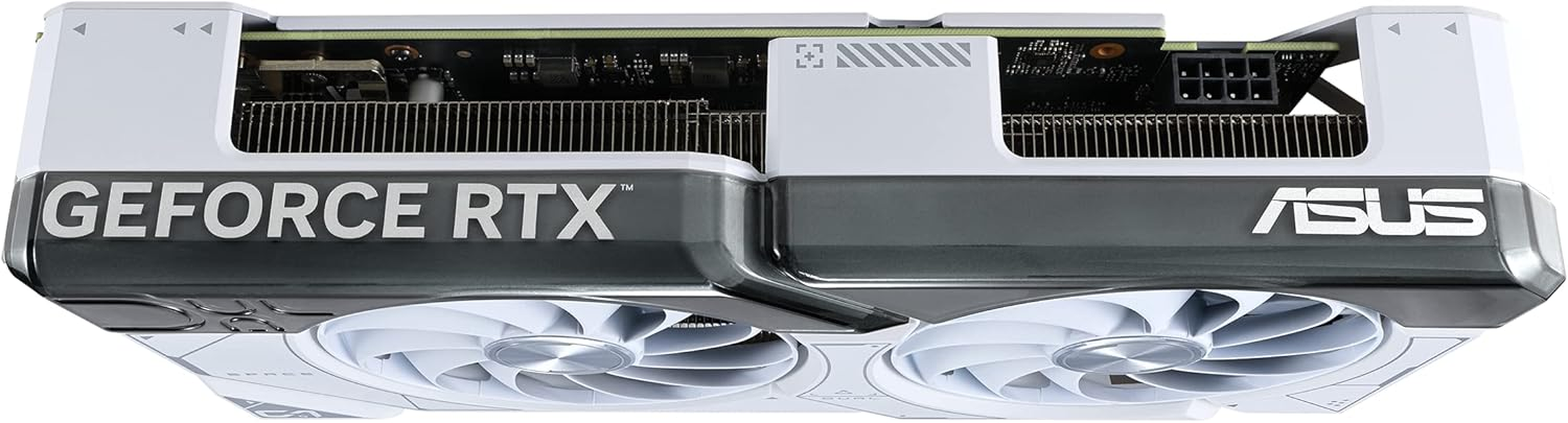 ASUS Dual Geforce RTX&trade; 4070 White OC Edition 12GB GDDR6X (Pcie 4.0, 12GB GDDR6X, DLSS 3, HDMI 2.1, Displayport 1.4A, 2.56-Slot Design, Axial-Tech Fan Design, 0Db Technology, and More)