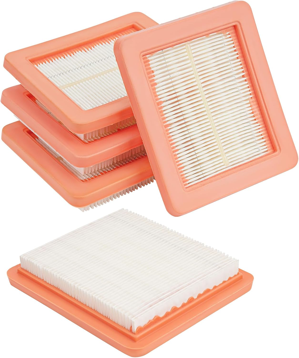 5 PCS 17211-ZL8-003 17211-ZL8-023 17211-Z8B-901 17211-ZE8-000 Air Filter Compatible with Honda Engines GC135 GC160 GC190 GCV135 GCV160, Lawn Mower Engines HRR2169PKA HRR216K9PKAA HRR216K9VKAA