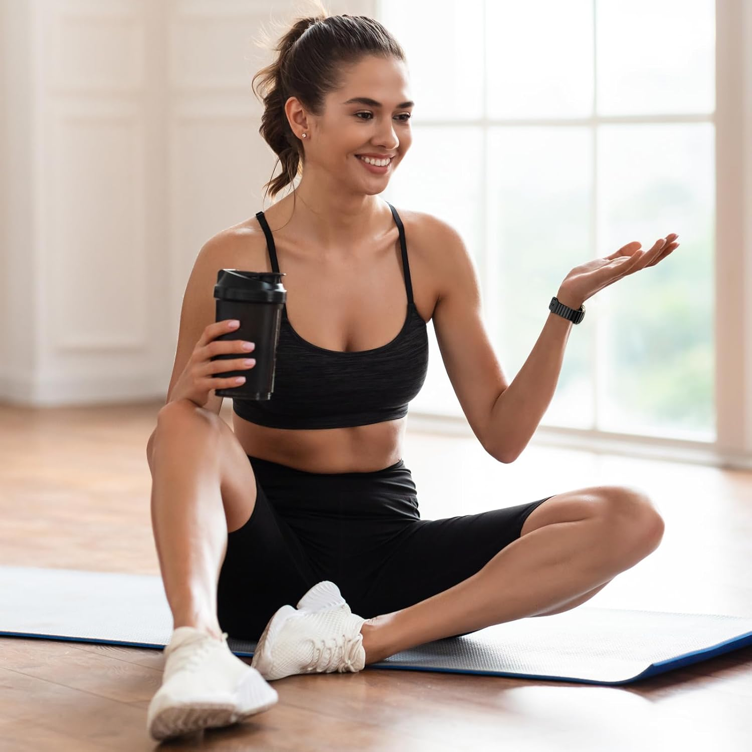 Ouwegaga Compatible with Samsung Galaxy Watch 7 6 5 4 Band 40Mm 44Mm/Galaxy Watch 6 4 Classic Band 43Mm 47Mm 42Mm 46Mm/Watch 5 Pro 45Mm/Fe 40Mm, 20Mm No Gap Soft Silicone Sport Strap, Multi Colors - Cream image number 2