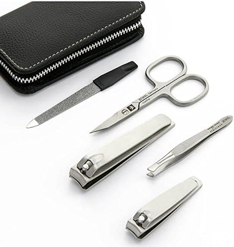 ZOHL Germany Nail Clippers Leather Set 5 Pc Manicure Set (ZO1415) image number 4