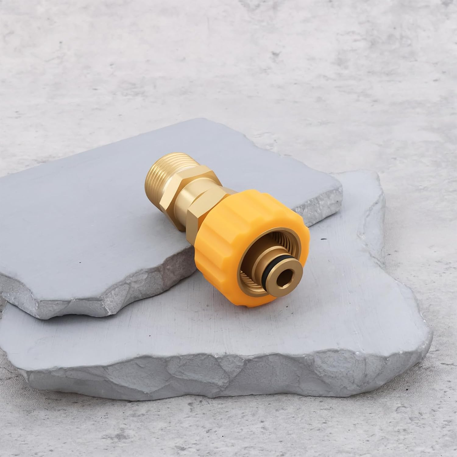 Pressure Washer Adapter TR22 IG Easy Lock to M22 AG Compatible with K&auml;rcher HD HDS Prohd Series with TR22 Easy!Lock Thread image number 6