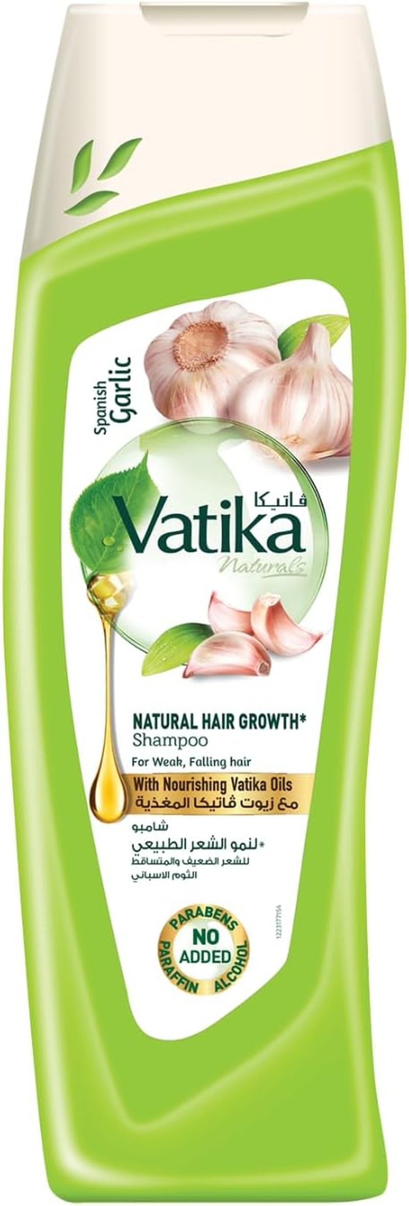 Vatika Garlic Shampoo, 400 Ml image number 4