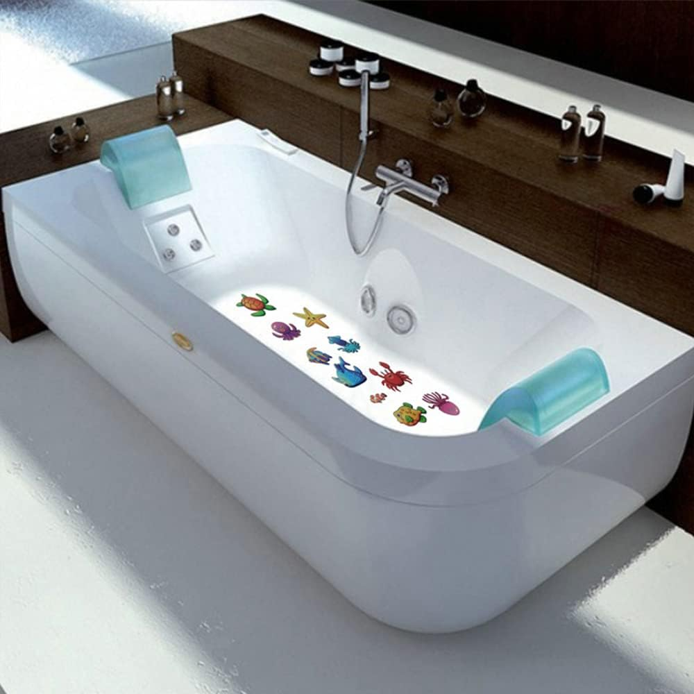 10Pcs anti Non Slip Mat Animals Bathtub Stickers Safety Floor Bathroom Shower image number 1