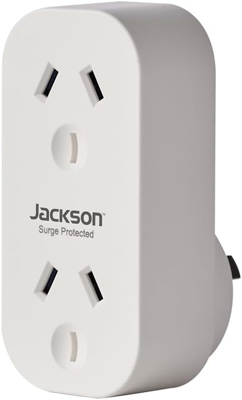 Jackson Surge Protected Double Adaptor image number 1