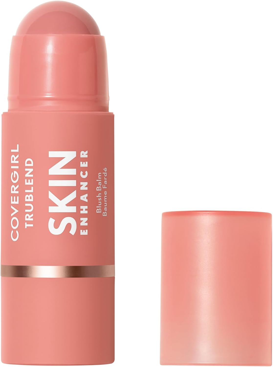 Covergirl Trublend Skin Enhancer Contour Balm, 130 Snatched, Contour Stick, Vegan Formula, Easy to Use, Glides on Effortlessly, Non-Greasy, Natural Sculpt
