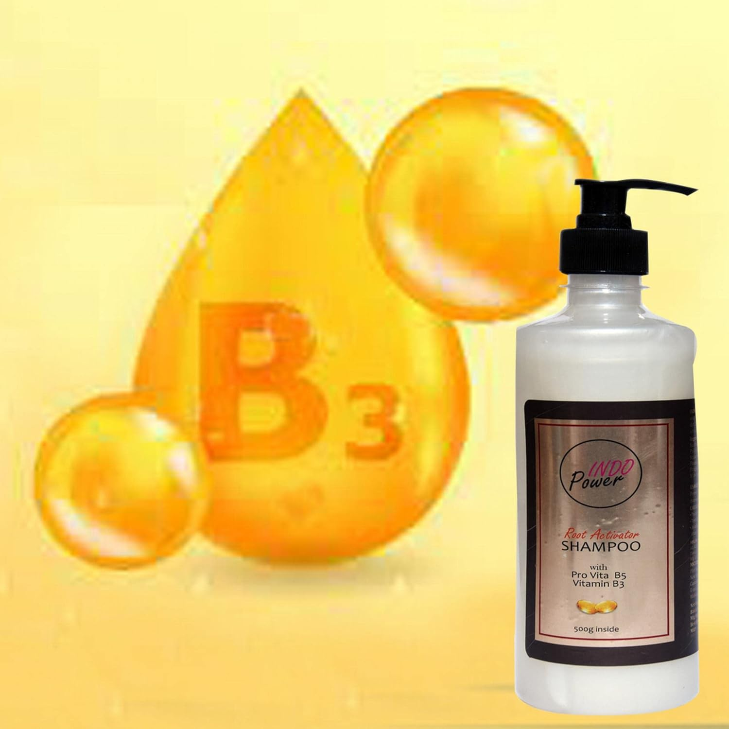 INDOPOWER&reg; Mm74-Root ACTIVATOR SHAMPOO 500G. image number 4