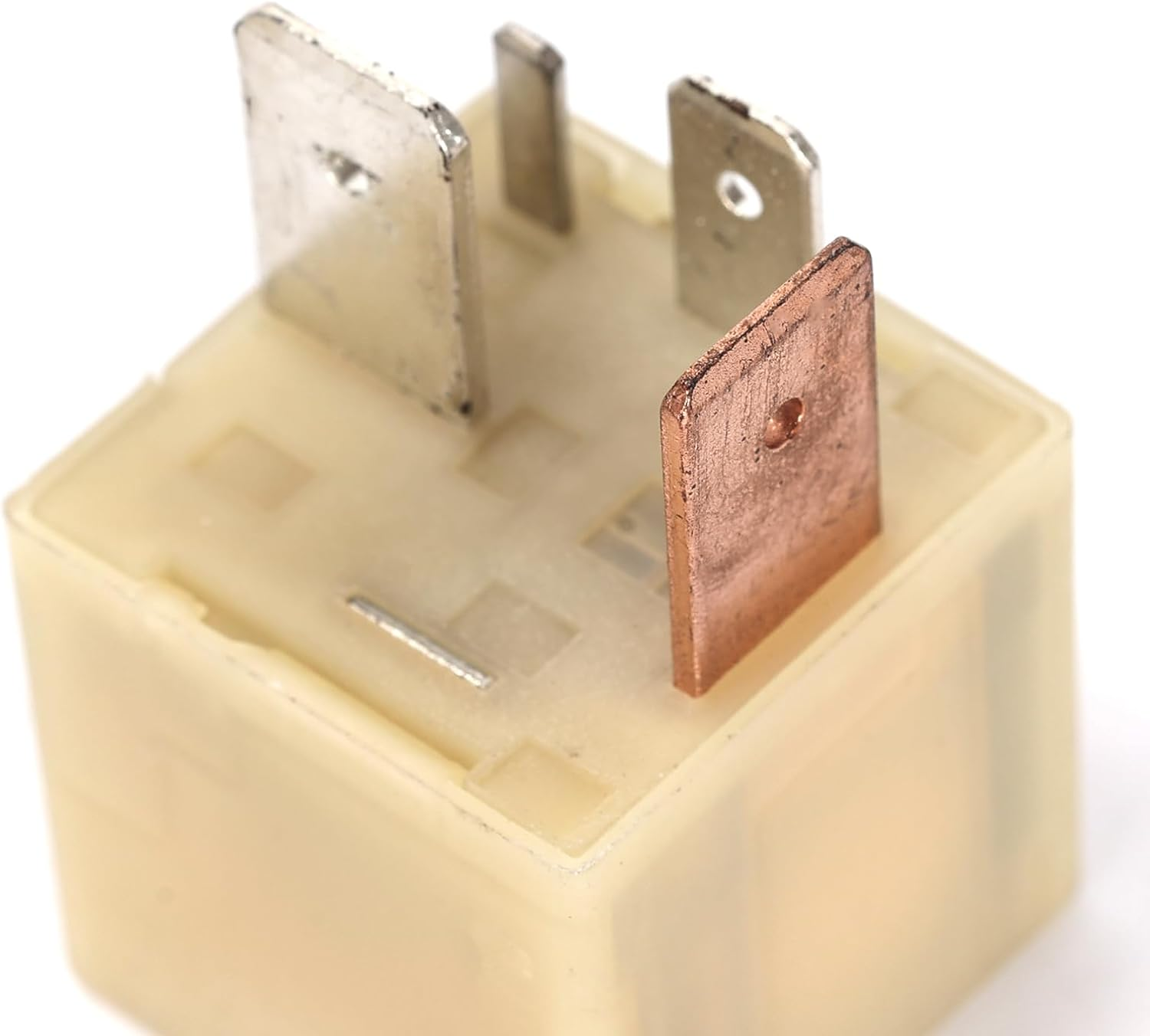 Ruimou 1Pcs 4Pin DC 12V Automotive Fuel Pump Relay Replacement Compatible with AUDI A3 Compatible with VW GOLF 3 4 T4 T5 BUS image number 5