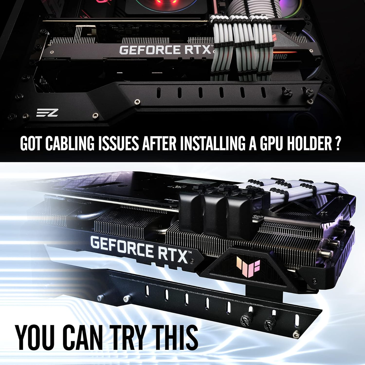 EZDIY-FAB GPU VGA Pcie 8 Pin U Turn 180 Degree Angle Connector Power Adapter Board for Desktop Graphics Card-Reverse Type 3-Pack image number 1