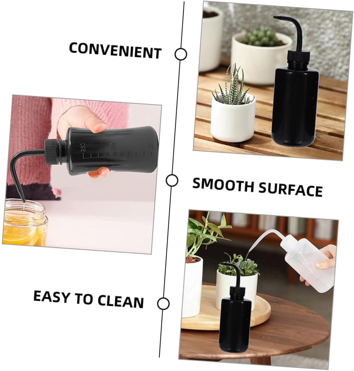 Milisten 10Pcs Squeeze Watering Bottle Leak Plant Watering Bottles Narrow Tip for Precise Control for Home Gardening and Flower Care image number 4
