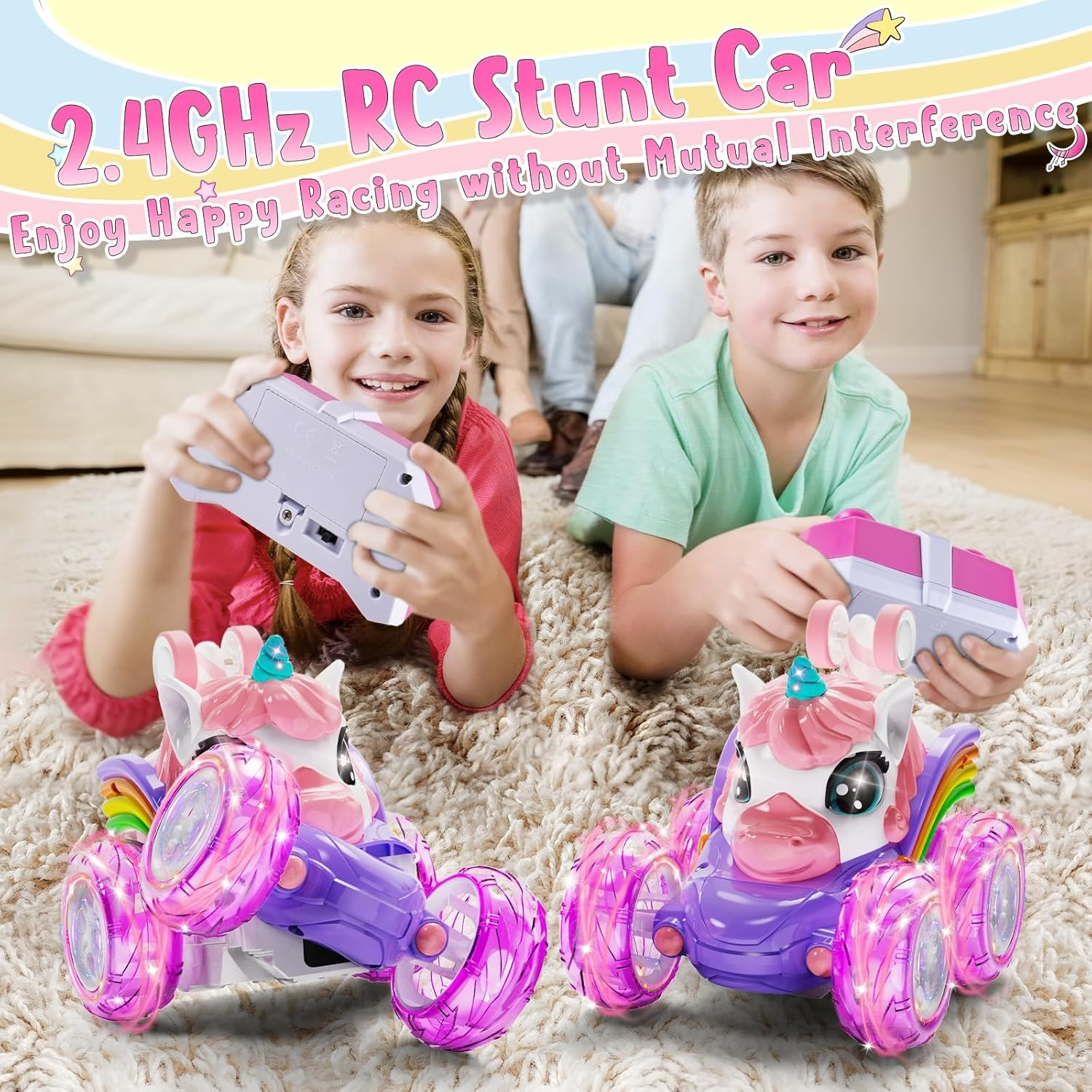 Kikikid Unicorn Remote Control Car image number 3