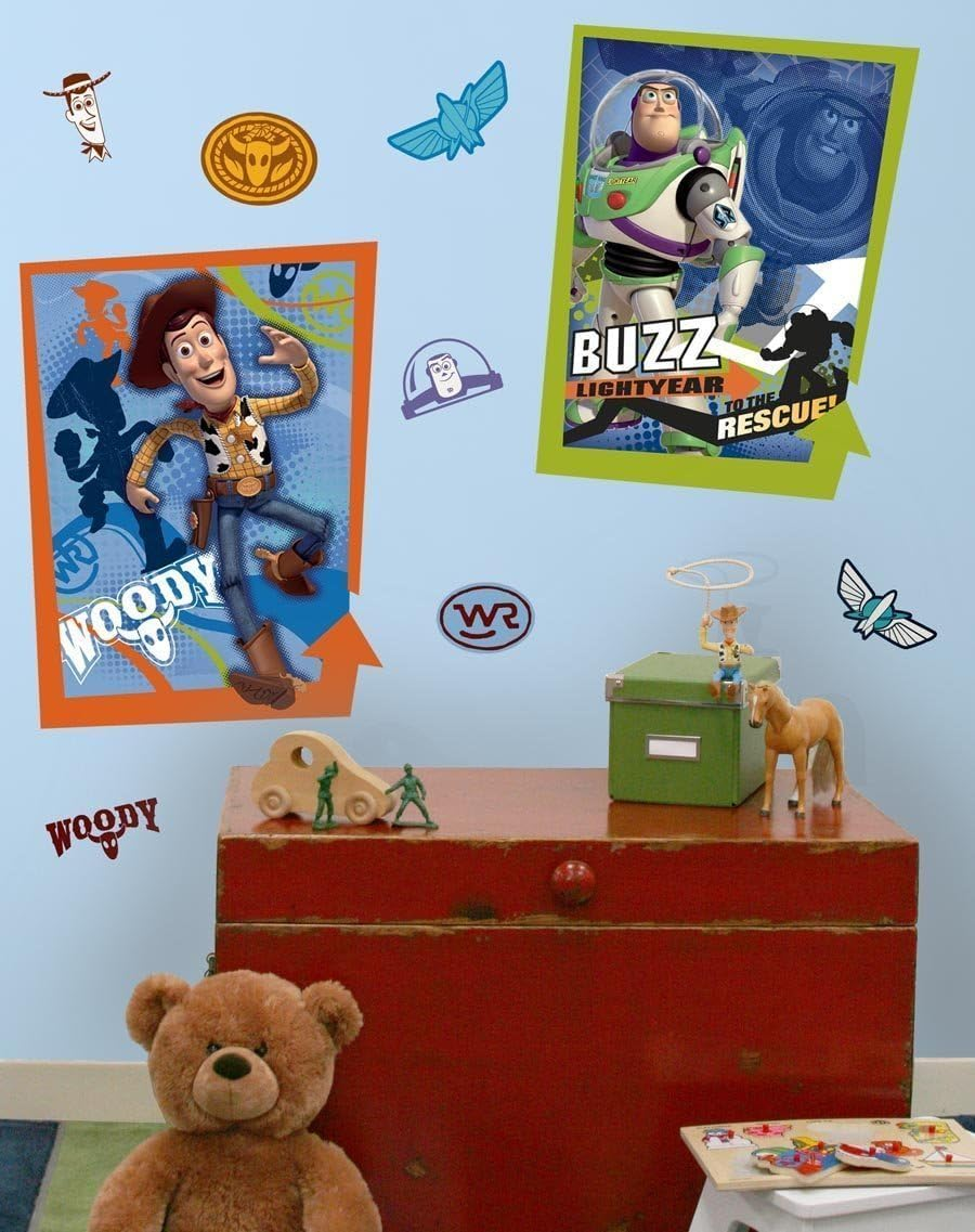 Roommates RMK1428SCS Toy Story 3 Peel and Stick Wall Decals