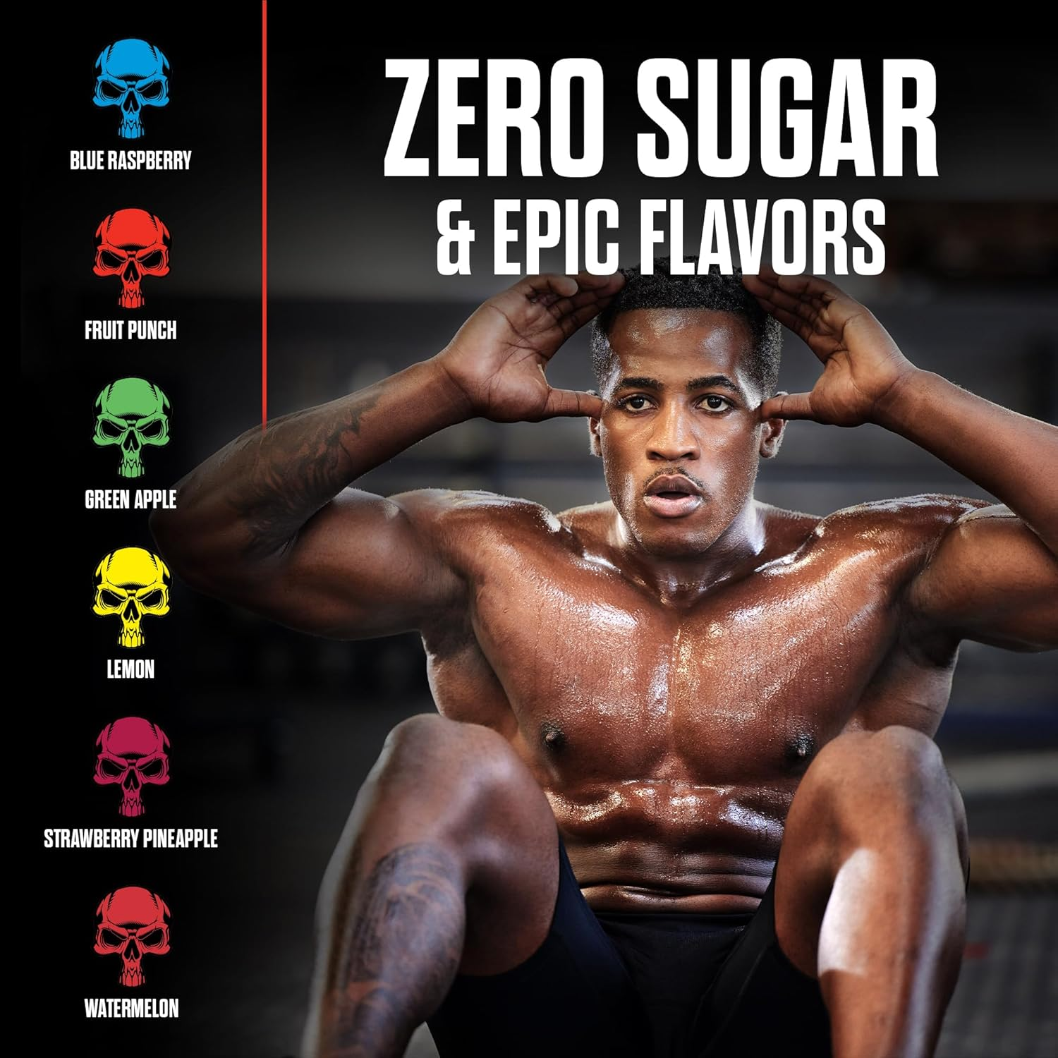 JNX Sports the Shadow! Hard Core Preworkout, a Better Pre Workout Stimulant - Electric Energy, Hypnotic Mental Focus, Superhuman Strength, 350Mg of Caffeine (Watermelon)