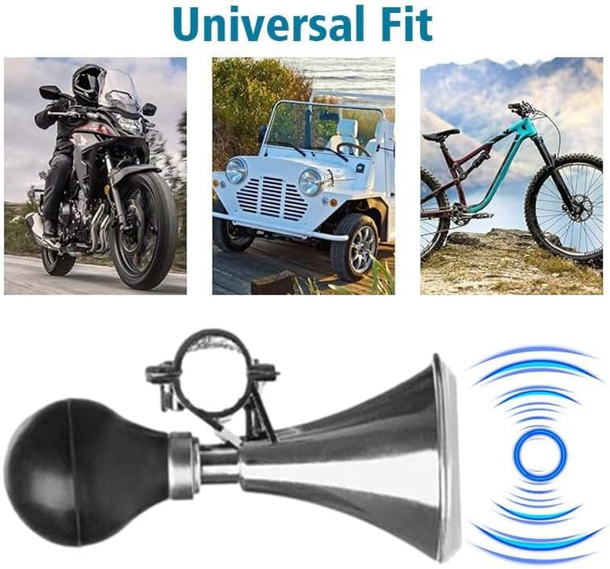 Bicycle Bell Kids Children Bicycle Scooter Bike Cycling Air Squeeze Honking Horn Hooter Bugle Bell Bicycle General Accessories Bicycle Accessories (Color : Black) image number 1