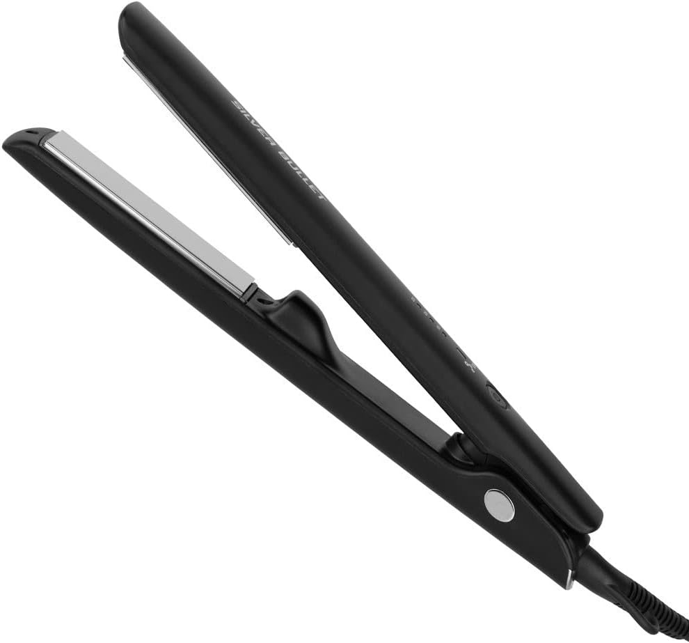 Silver Bullet Powerline Hair Straightener - Black image number 1