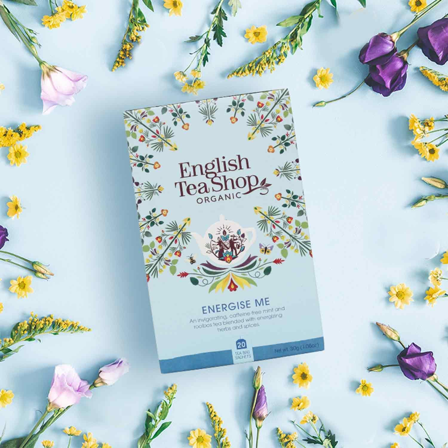 English Tea Shop Organic Wellness Energize Me, 20 Teabags image number 1