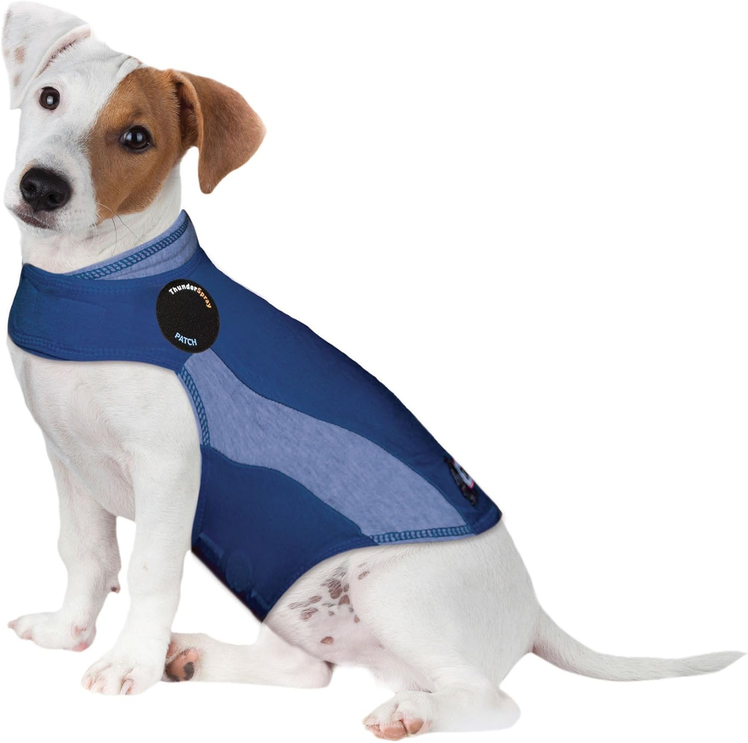 Thundershirt Polo Dog Anxiety Jacket | Vet Recommended Calming Solution Vest for Fireworks, Thunder, Travel, & Separation