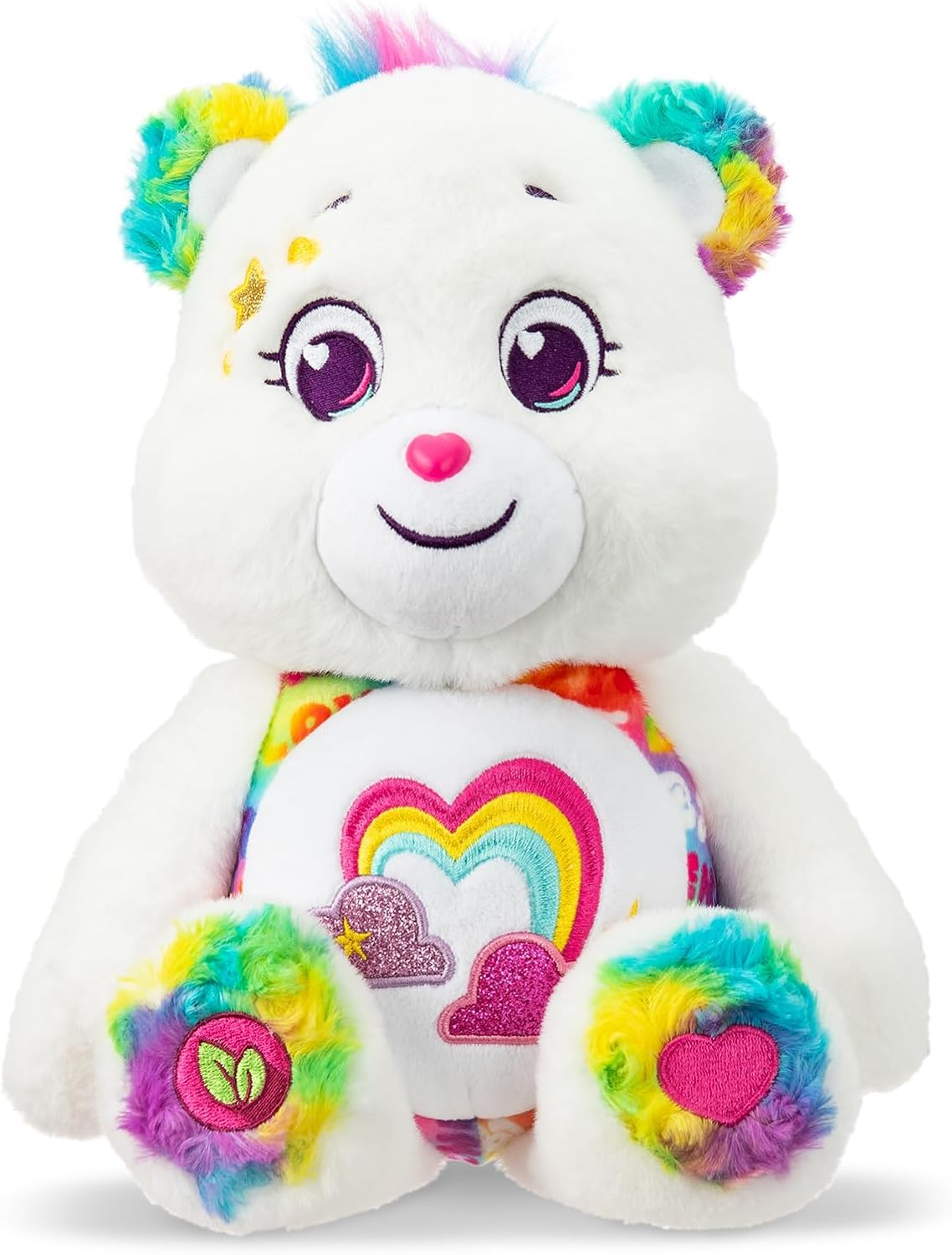 Care Bears True Friend Bear, Care Bears Cuddly Toys for Children, Cute Cuddly Teddy Bear, Care Bears Collection, Suitable for Girls and Boys from 4 Years