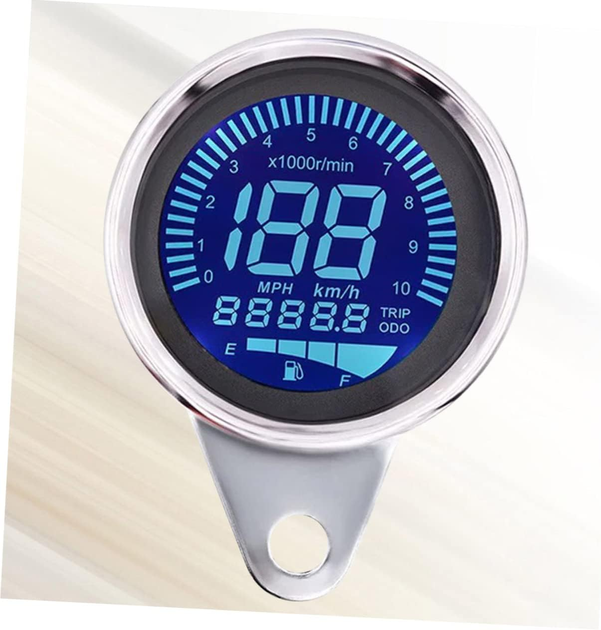 FELTECHELECTR Retro LCD Motorcycle Instrument Odometer Speedometer Tachometer for Electric Motorbike Accessories image number 1