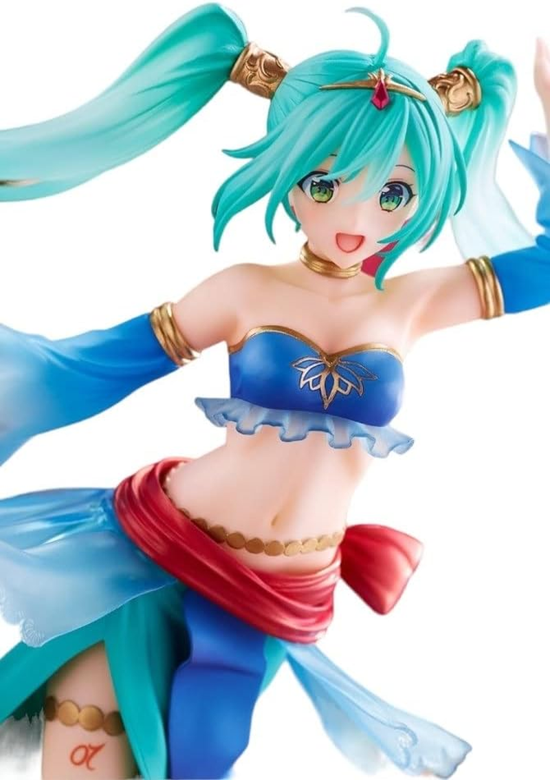 Taito Hatsune Miku Figure Princess AMP Figure ~Arabian Ver.~, Multiple Colors (T83794) image number 1