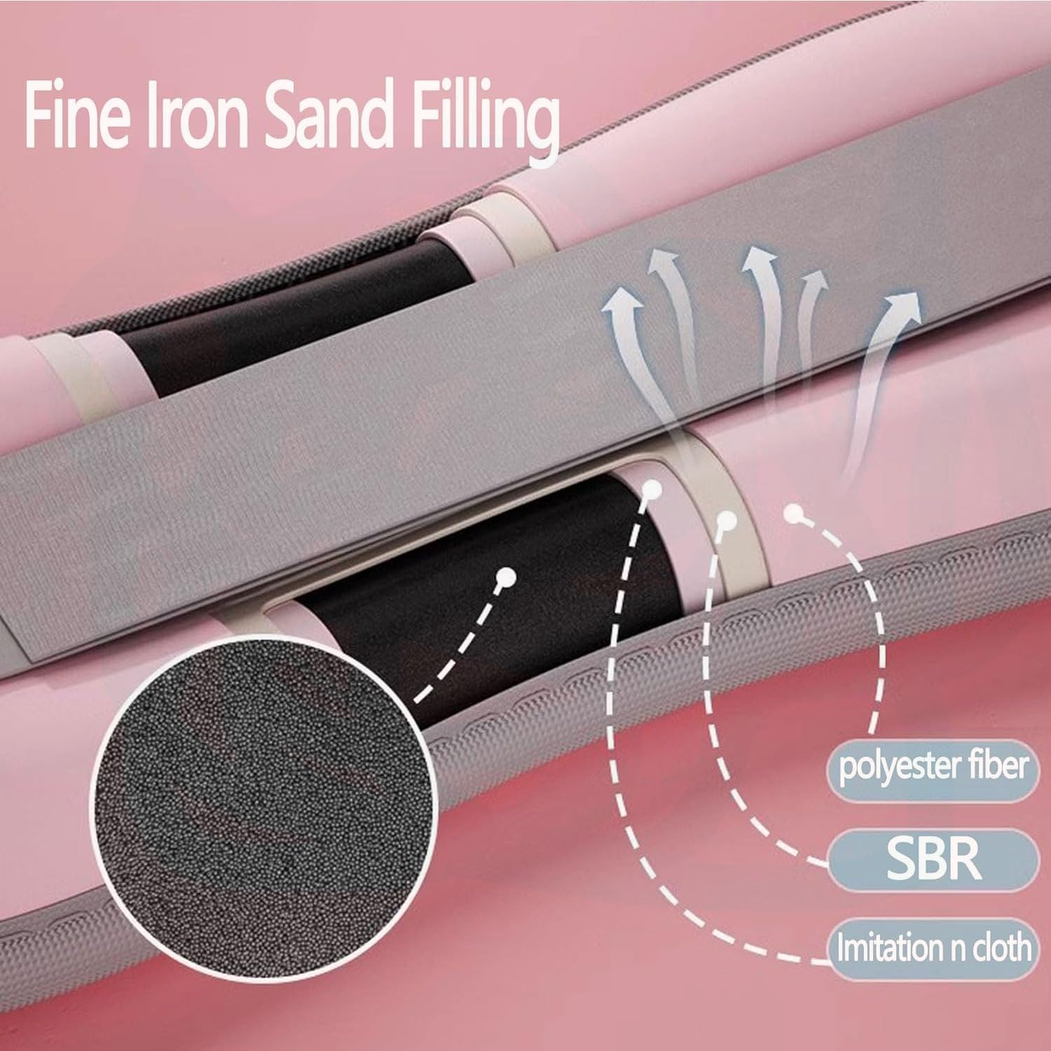 Adjustable Exercise Sandbags for Men & Women - Hand, Ankle & Wrist Weights for Yoga, Walking, Aerobics & Dance Fitness image number 2