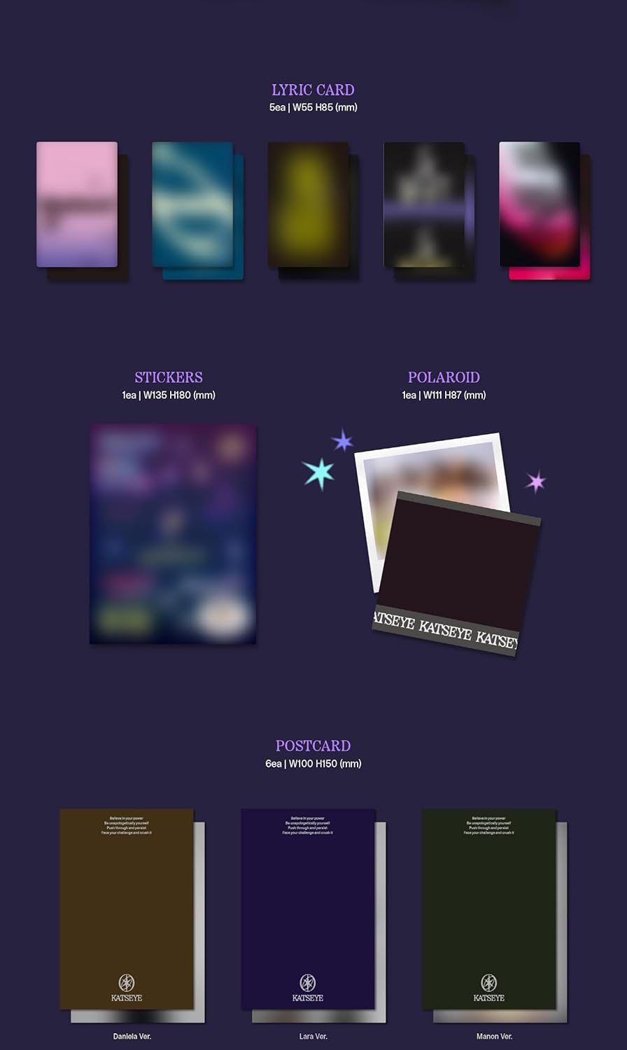 KATSEYE SIS Soft Is Strong 1St EP Album with Tracking (Strong Version) image number 4