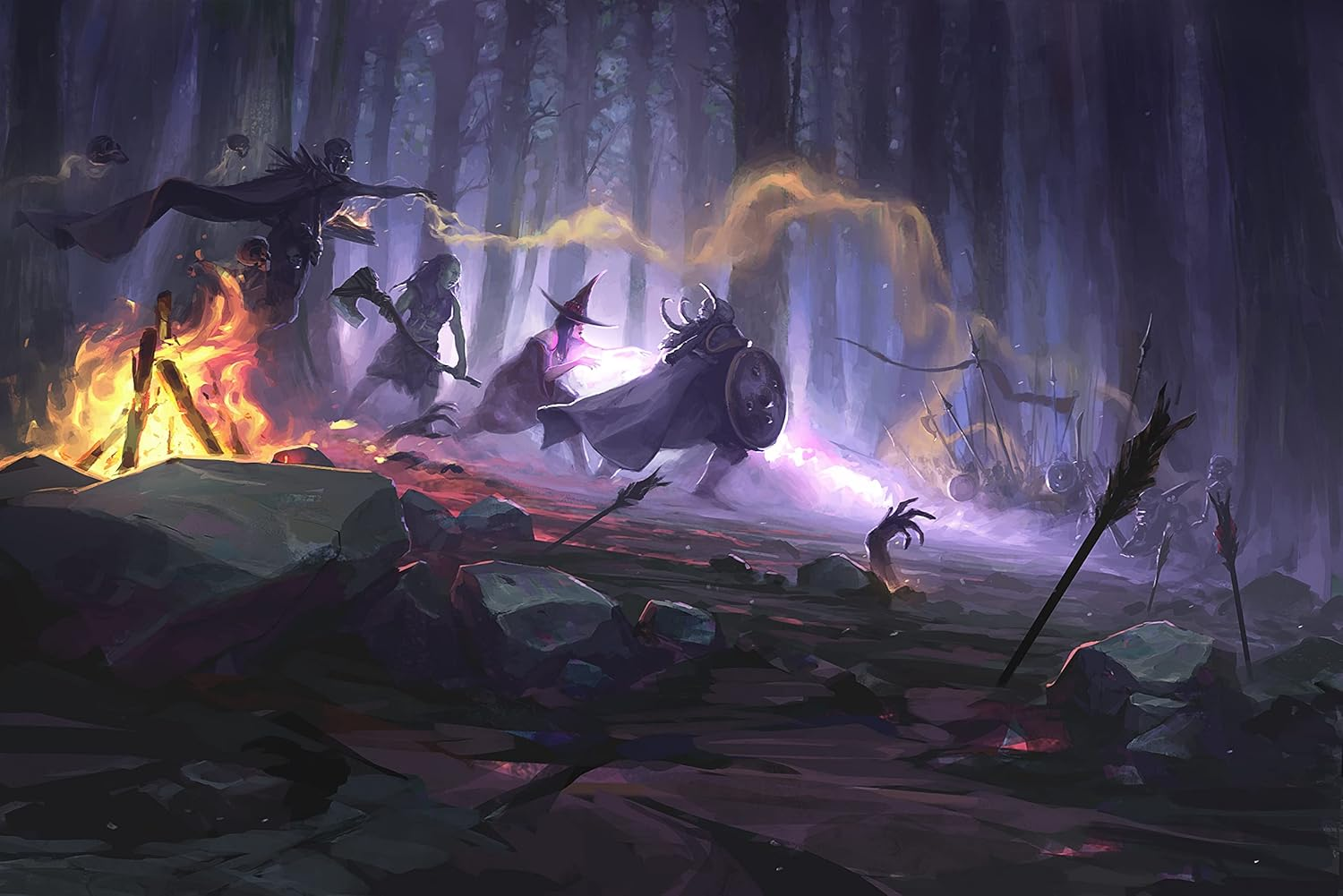 Impressions Set a Watch - Swords of the Coin: Strategy Board Game for 4 Players, Ages 12+