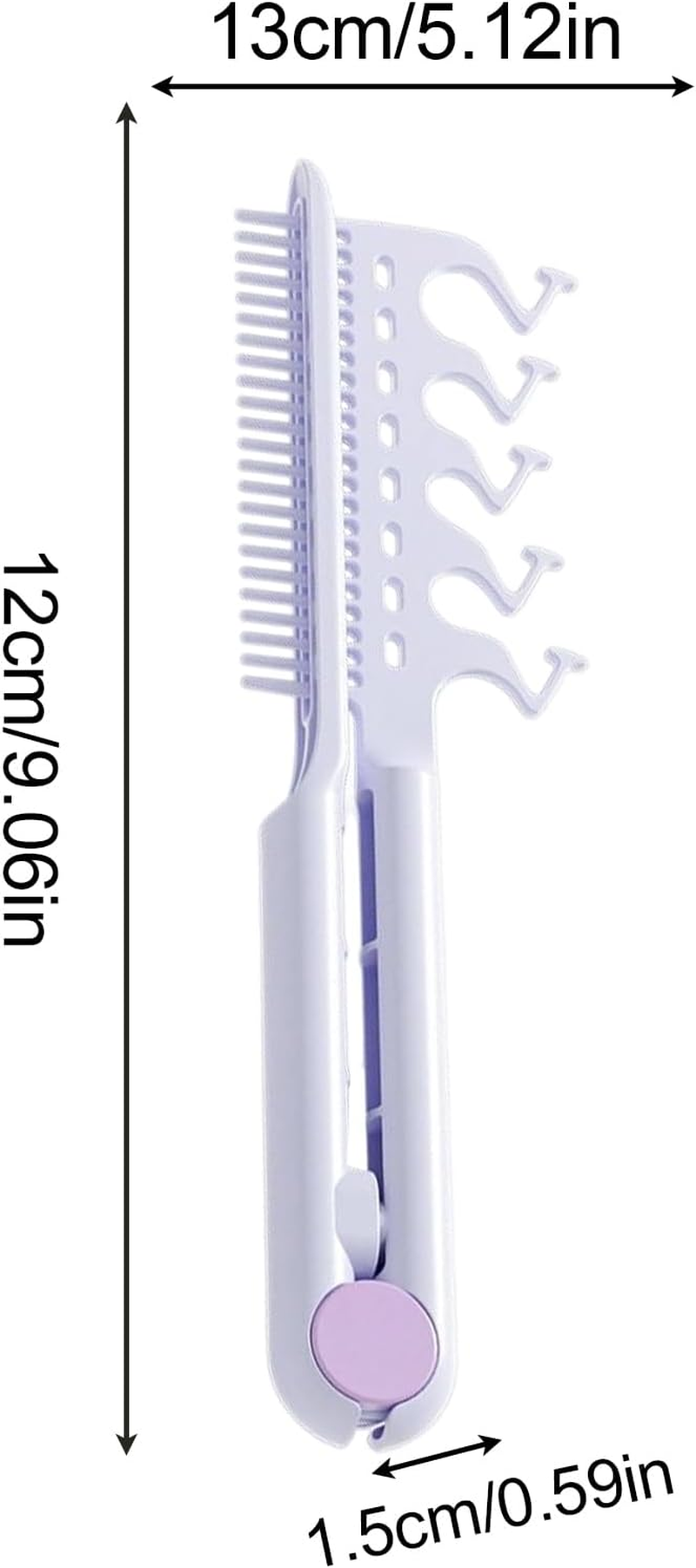 Mirpuytn Volumizing Hair Comb | Root Lift Combs for Curly Hair Volume,Root Lifting Hairstyle Defining Tool for Women Girls Mother Family Friends Wife Girlfriend Mom image number 5