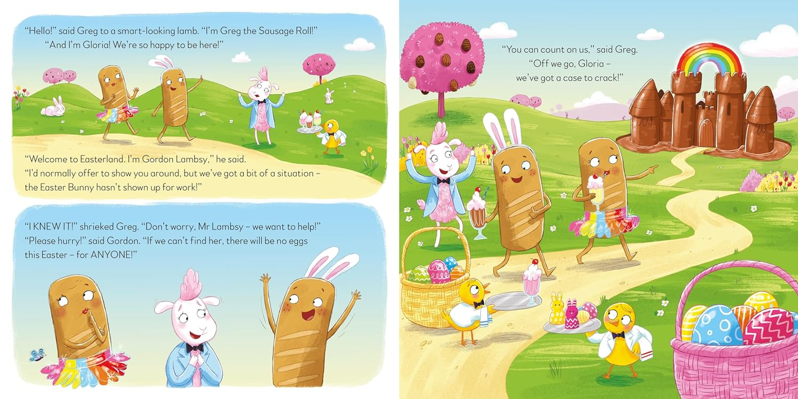 Greg the Sausage Roll: Egg-Cellent Easter Adventure: Discover the Laugh Out Loud NO 1 Sunday Times Bestselling Series image number 1