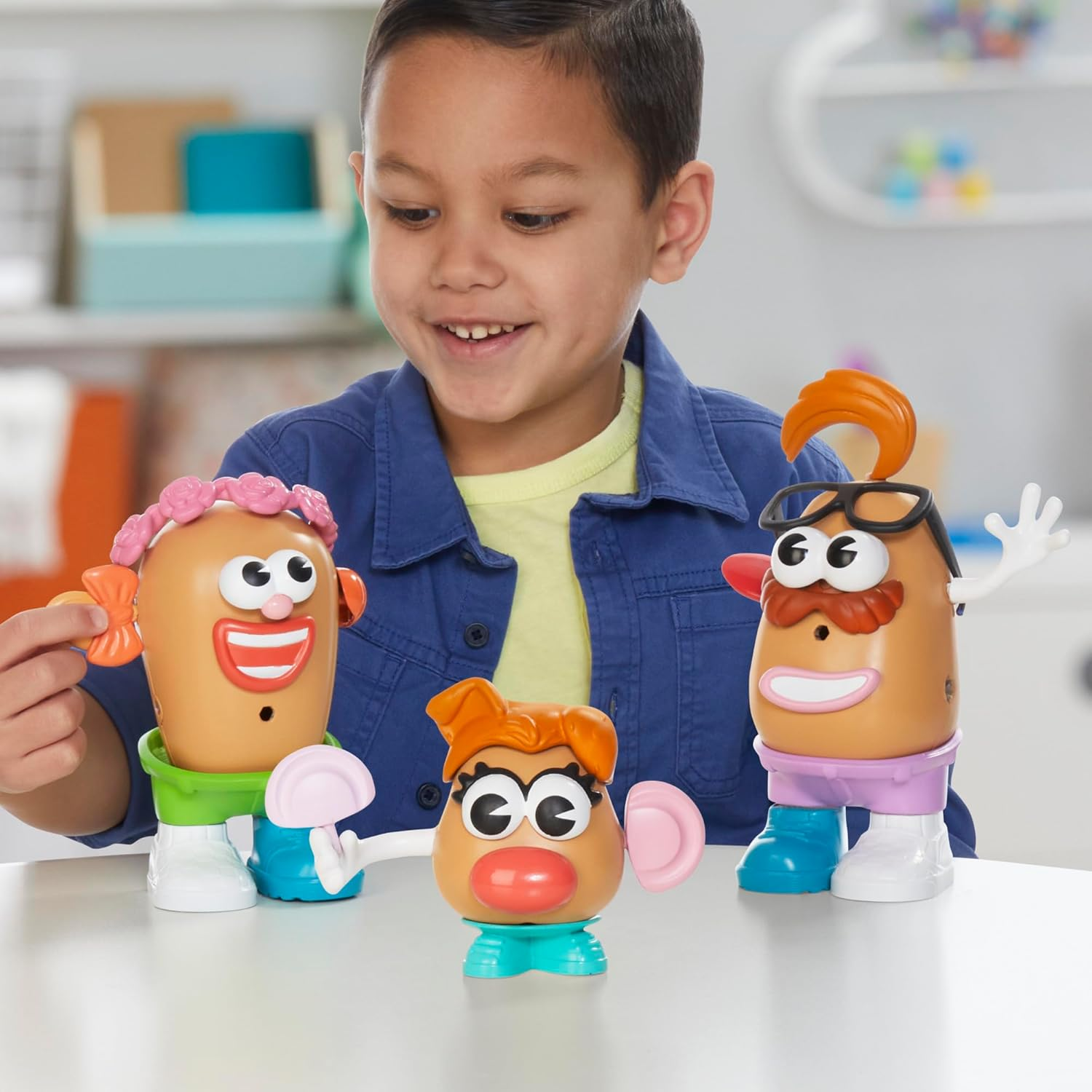 Potato Head Super Spud Toy Set with 42 Parts and Pieces Including Storage Container, Creative Toddler and Preschool Toys for Girls and Boys 2 Years and Up image number 2