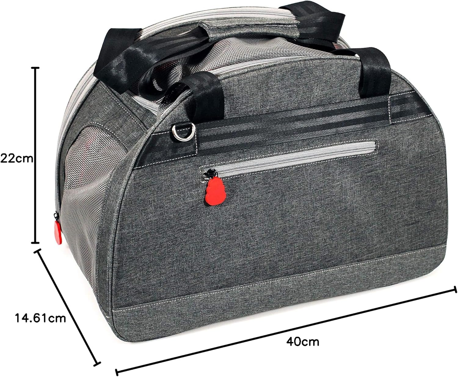 KONG Pet Carrier & Travel Bed Mat 2-In-1 for Small to Medium Cats Dogs Kittens & Puppies (Max. 18 Lbs)