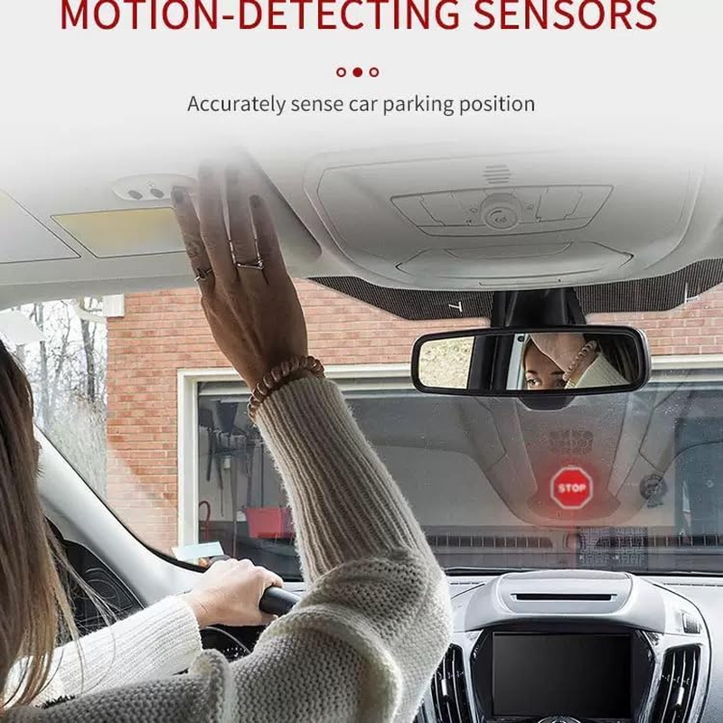 JCQMZB Smart LED Parking Stop Sign, Home Garage Indicator Light, Parking Assistant Flashing Signal Light TCTX001 image number 3