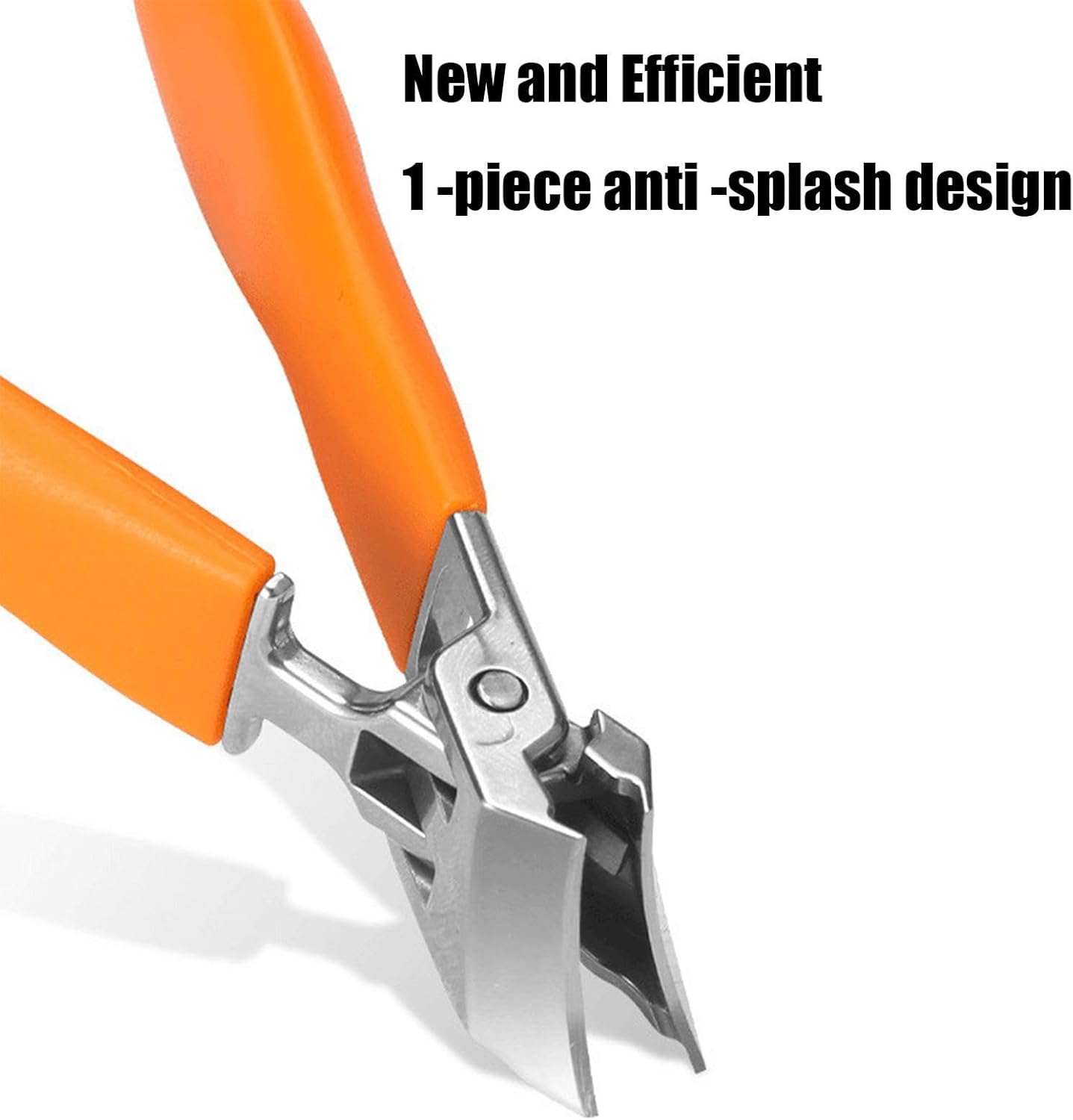 Fingernail Toenail Clip - Curved Toenail Cliippers | Angled Nail Cliippers | Wide Jaw Opening anti Splash Slanted Nail Cliipper | Household Slanted Nail Clippers with Comfortable Grip for Seniors image number 6