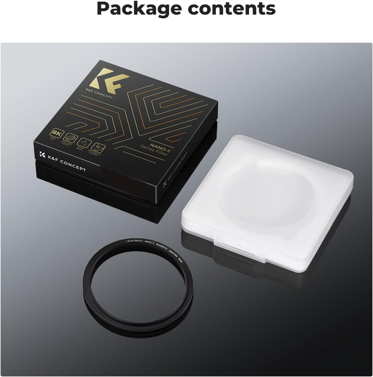 K&F CONCEPT 67-82Mm Magnetic Filter Adapter Ring, for 67Mm Lens Install 82Mm Magnetic Filter image number 3
