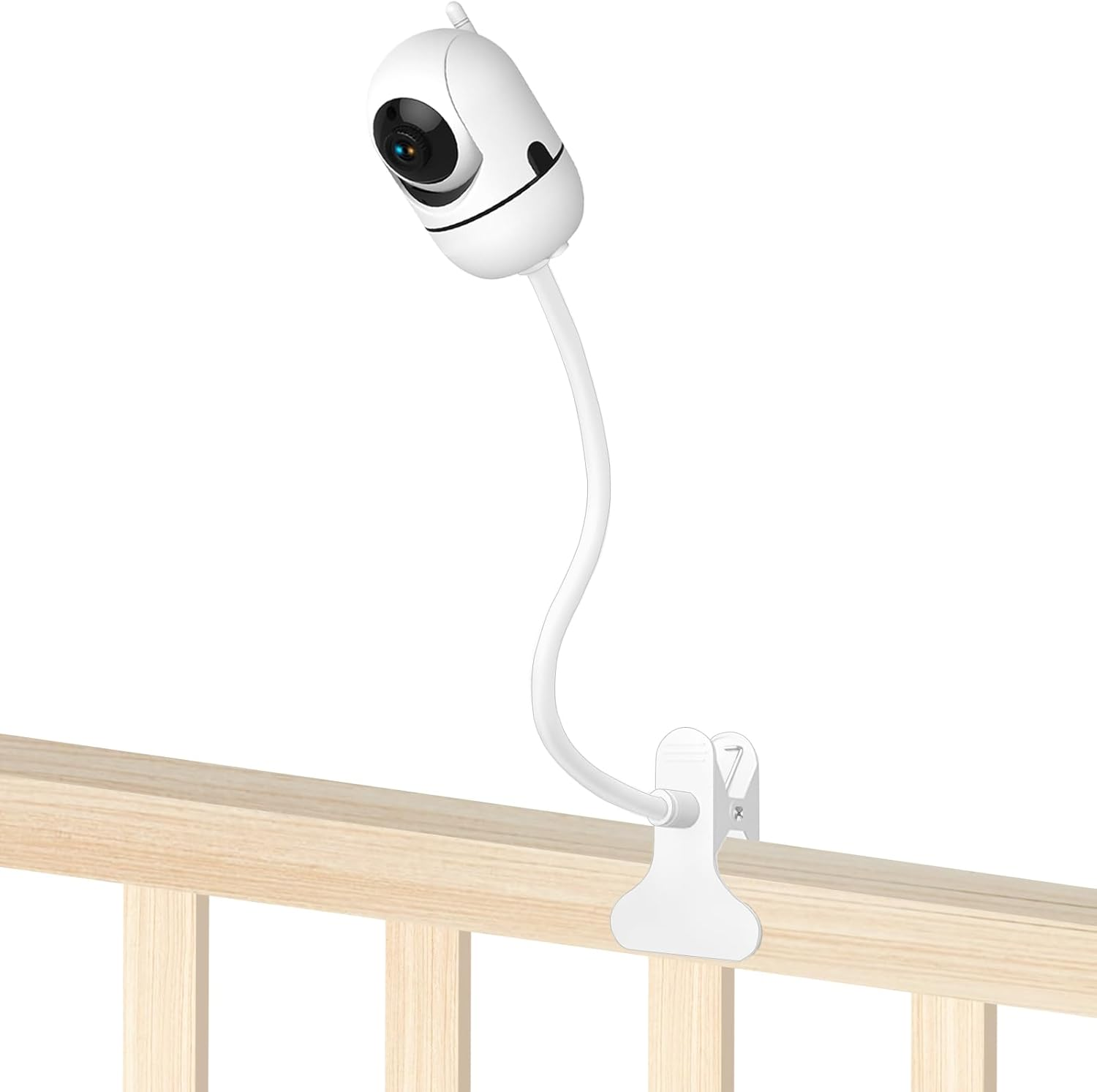 Vikobess Flexible Baby Monitor Mount, Universal Crib Baby Camera Holder Compatible with Infant Optics DXR-8 / DXR-8 Pro, Owlet Cam/Cam 2 / Duo 2, Nanit Pro, Arlo, Hellobaby, Motorola, Vtech & More image number 4