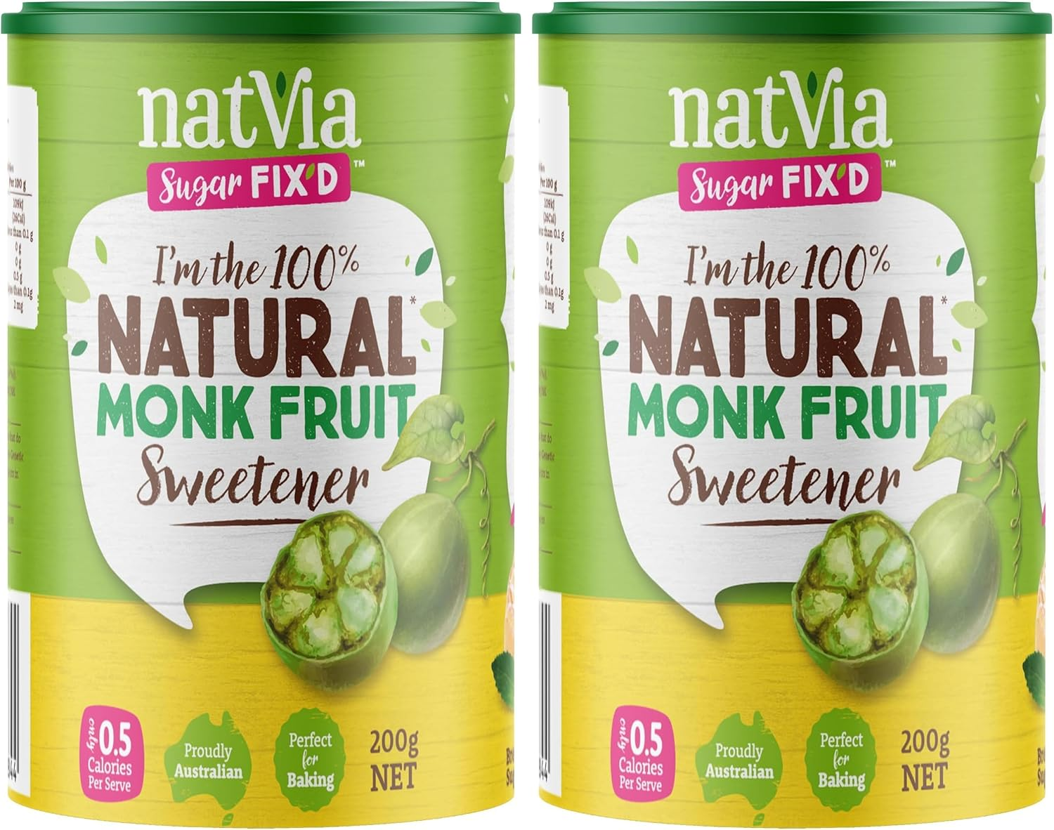 Natvia Monk Fruit 200G | Keto Friendly | Fructose Free image number 2