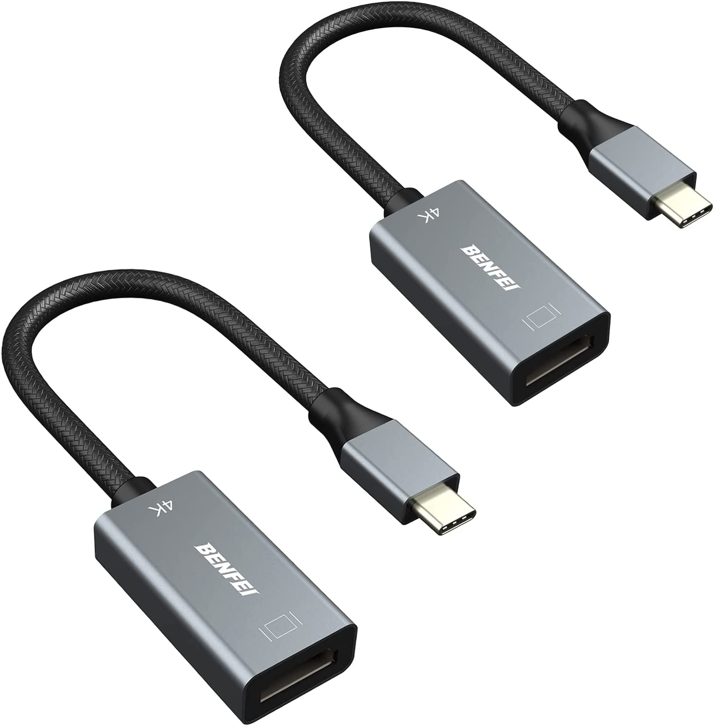 BENFEI 2 Pack USB C to HDMI Adapter (4K@60Hz), USB Type-C to HDMI Adapter [Thunderbolt 3 Compatible] with Macbook Pro 2023/2022/2021, Macbook Air/Ipad Pro 2022, Samsung Galaxy S23/S22 and More image number 6