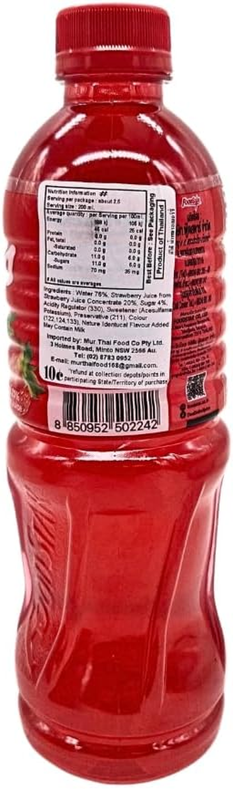 Deedo Strawberry Juice 450 Ml