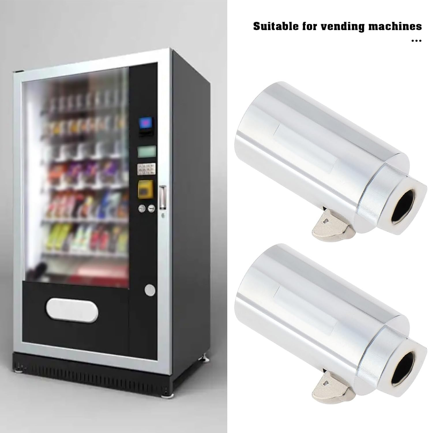 VGOL 2PCS T-Lock Vending Machine Vending Machine Lock Vending Machine Soda Machine Lock with Tubular Keyway Snack Machine Lock Candy Machine Lock image number 2