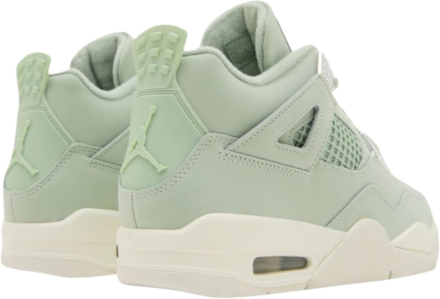 Seafoam/Sail/Metallic Silver Jordan Air Jordan 4 Retro Sneaker image number 1