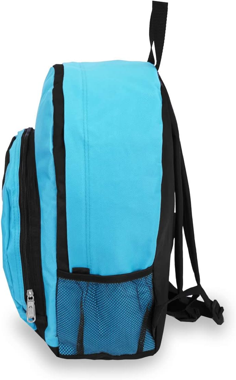 Everest Backpack with Front and Side Pockets - Orange image number 7