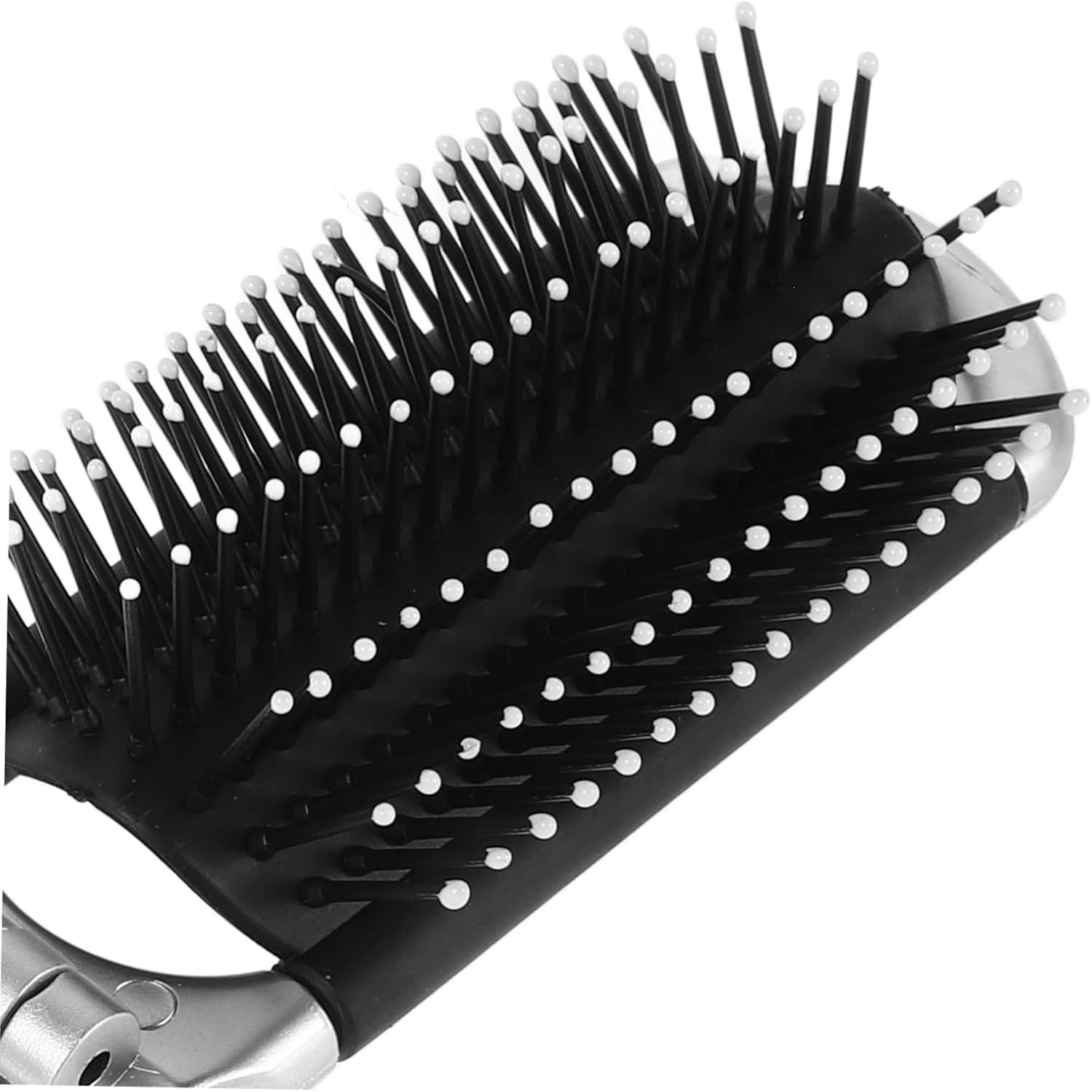 Beatifufu Detangling Folding Hair Brush Travel Mirror Comb Compact for Handbag Styling Tool image number 1