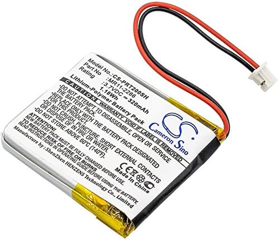 NDUSSF Battery Replacement for Casio PRT-2GP, Part No: MR11-2286 3.7V