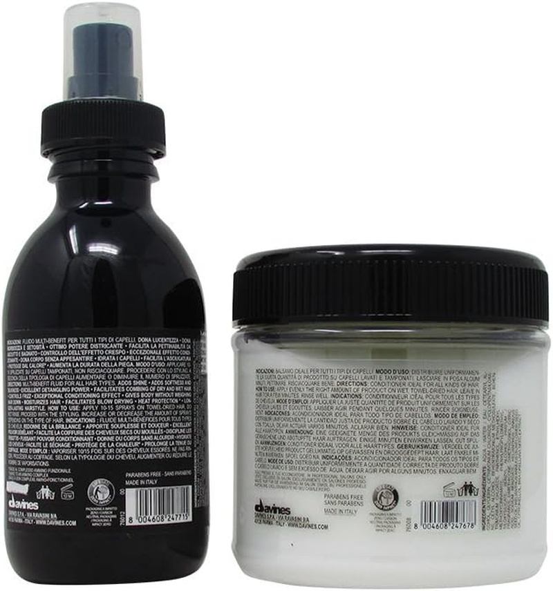 (135Ml & 250Ml Conditioner) - Bundle - 2 Items : Davines OI/ALL in ONE MILK & Davines Essential Haircare Oii Conditioner - Absolute Beautifying Conditioner 250Ml