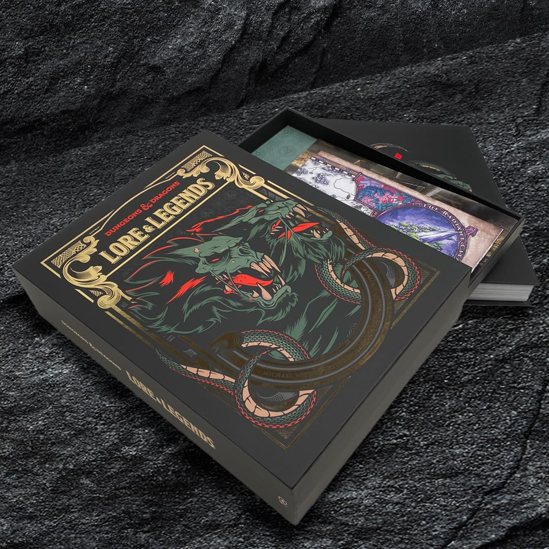 Lore & Legends [Special Edition, Boxed Book & Ephemera Set]: a Visual Celebration of the Fifth Edition of the World'S Greatest Roleplaying Game image number 1