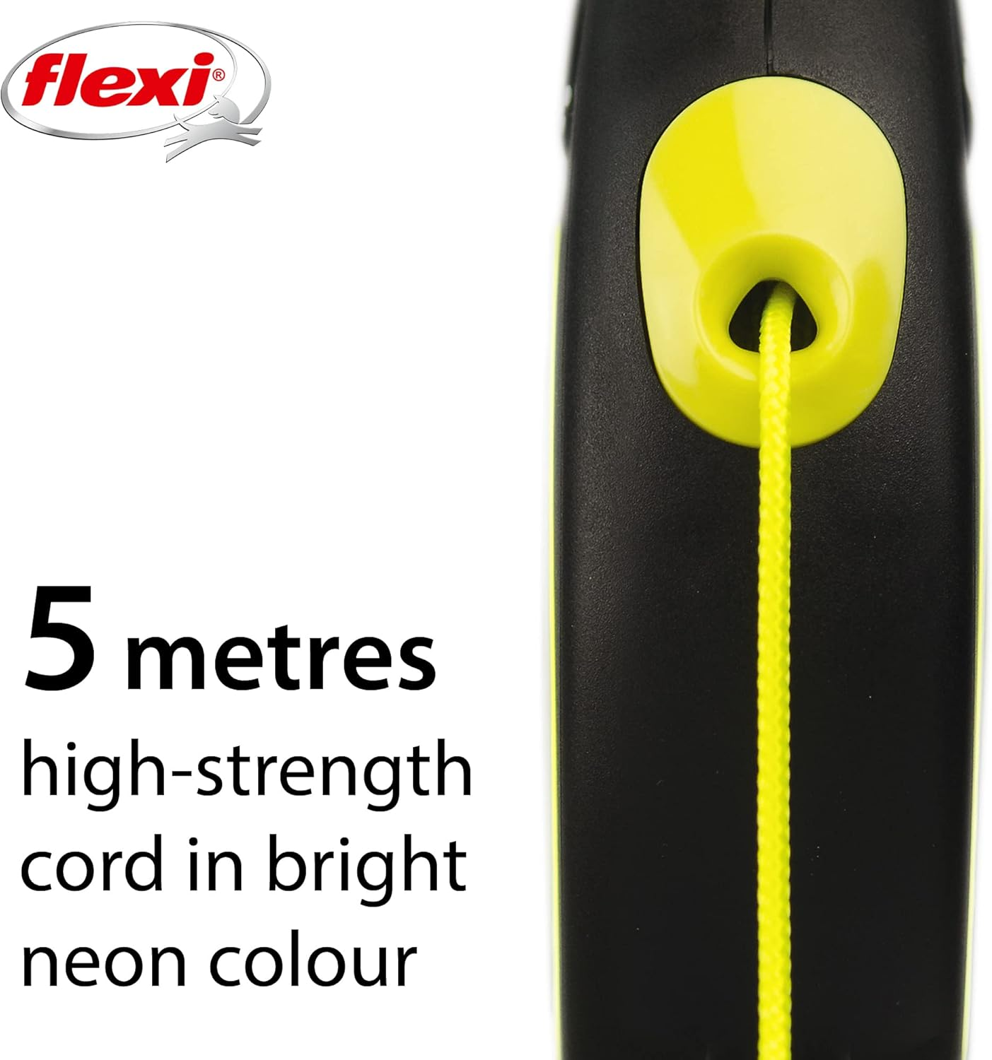 Flexi Neon Cord Retractable Lead